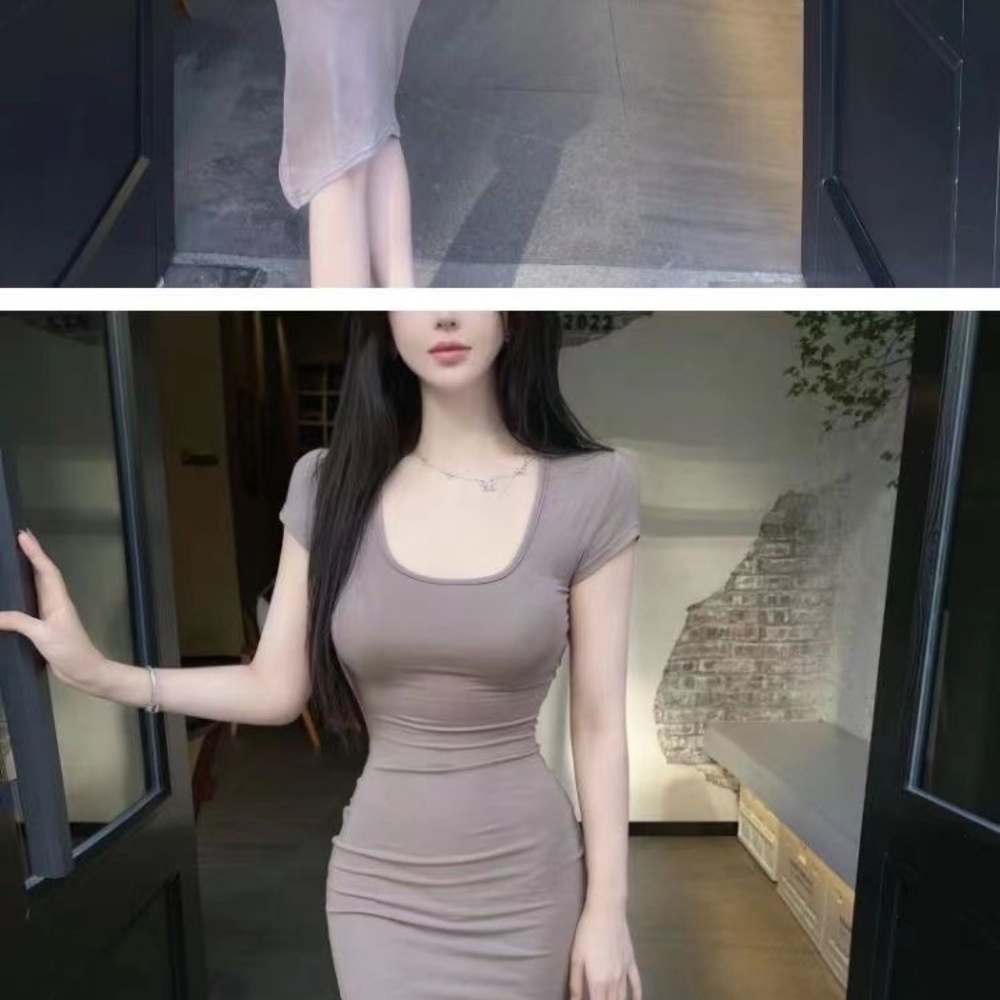 long stylish dress - Picture 3 of 5